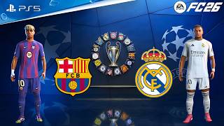 FC 26 - Real Madrid vs Barca | UCL Final 2027 | Roony Bardghji vs Arda Güler epic battle