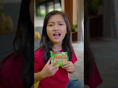 #shorts Salsa makan yogurt gummy wonhae #salsaandfamily