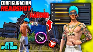 ✅SENSIBILIDAD FREE FIRE CON *SEGUIMIENTO A LA CABEZA* CONFIGURACIÓN PARA DAR HEADSHOT EN FREE FIRE😱