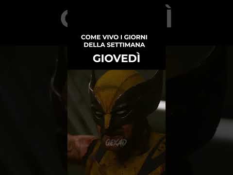 Gli Avengex giudicano i giorni della settimana