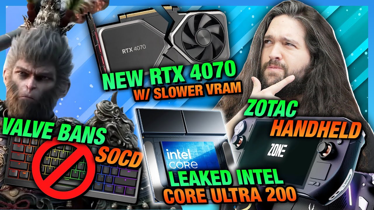HW News - AMD 7600X3D & Intel 285K Leaks, Misleading RTX 4070, Black Myth Wukong Breaks Record