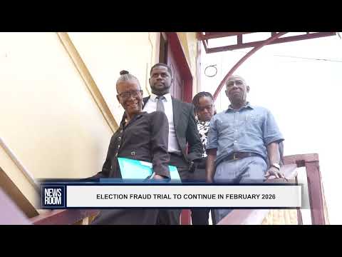 YouTube video thumbnail: Election Fraud Trial To Continue In February 2026
