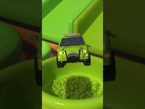 Seluncuran Mobil Zombi #Shorts #Tayo