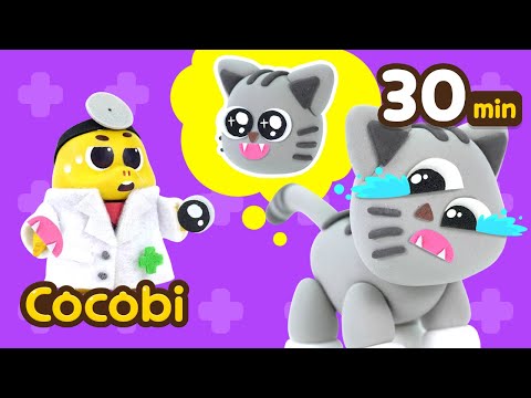 ¡La cara del gato está rara!😱🙀 | Canciones Infantiles | Kids Songs | Cocobi