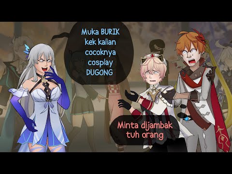 Cosplayer sok Cantik Hobby Hina Fisik | Kartun Animasi Drama