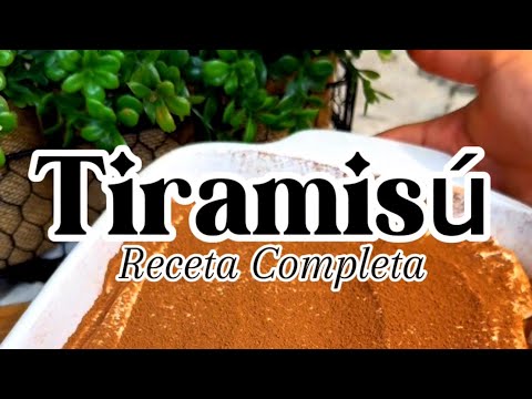 Receta Tiramisú | Postre de Café #recetas