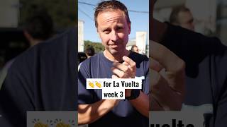 👏👏 it’s La Vuelta a España week 3
