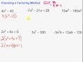 Factoring Polynomials and Trinomials