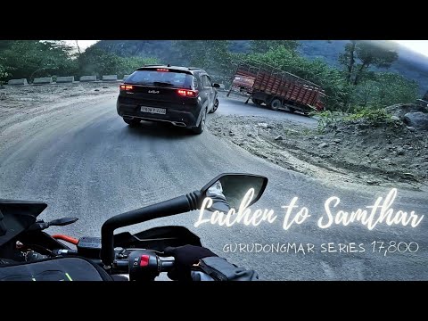 Brake Failed While Getting Down Through Steep Road- Lachen to Samthar | Gurudongmar Series 17,800 ft