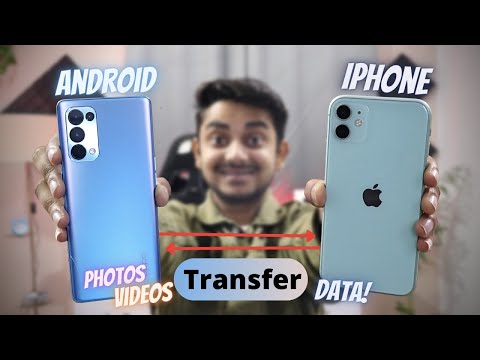 How to Transfer Data Android to iPhone & iPhone to Android - Photos, Videos & Data (Free in 2022)