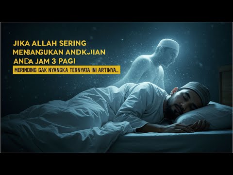MERINDING !! Inilah 9 Arti Jika Allah Sering Membangunkan Anda Jam 3 Pagi, Wajib Tahajud