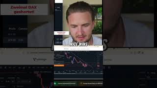DAX geshortet! Nice Wins in unserem Livestream!