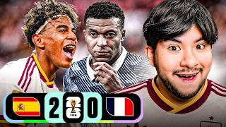 SPAIN DESTTROY FRANCE AND REACH THE WORLD CUP FINAL!! | SPAIN 2-0 FRANCE WORLD CUP MATCH REACTION