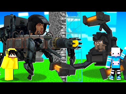 ASTRO MEGA STRİDER VS ASTRO ARMY! | Minecraft