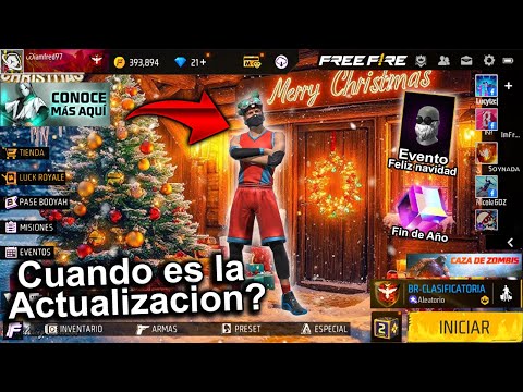 Nuevo! FECHA Y HORA ACTUALIZACION NAVIDAD FREE FIRE *Novedades* Servidor Avanzado