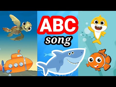 Abc song Ocean | Abcd kids song | Abcd song | Animals Sea Baby Shark Dance song | Kids video