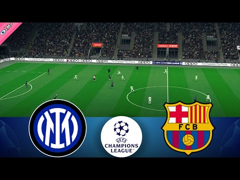 Inter Milan vs Barcelona | UEFA Champions League 2024/25 - Semi Final [Leg 2] | Watch eFootball