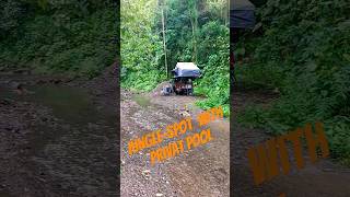 Jungle-spot with privat pool. #costarica #camping #overlanding