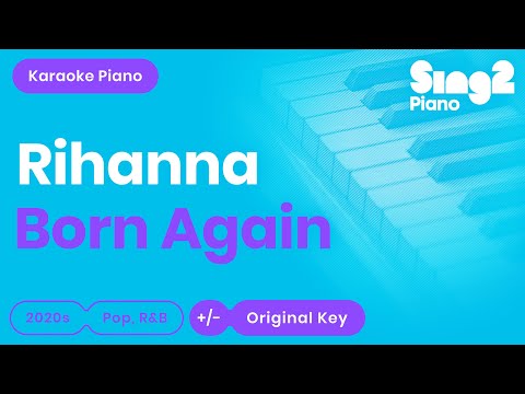 Rihanna – Born Again (From Black Panther: Wakanda Forever) Piano Karaoke