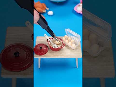 What's Inside The Fresh Eggs From Mini Brands Fill The Fridge! #whatsinside #minibrands #eggs