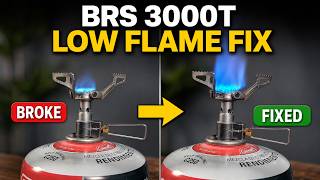 BRS 3000T Low Flame Fix