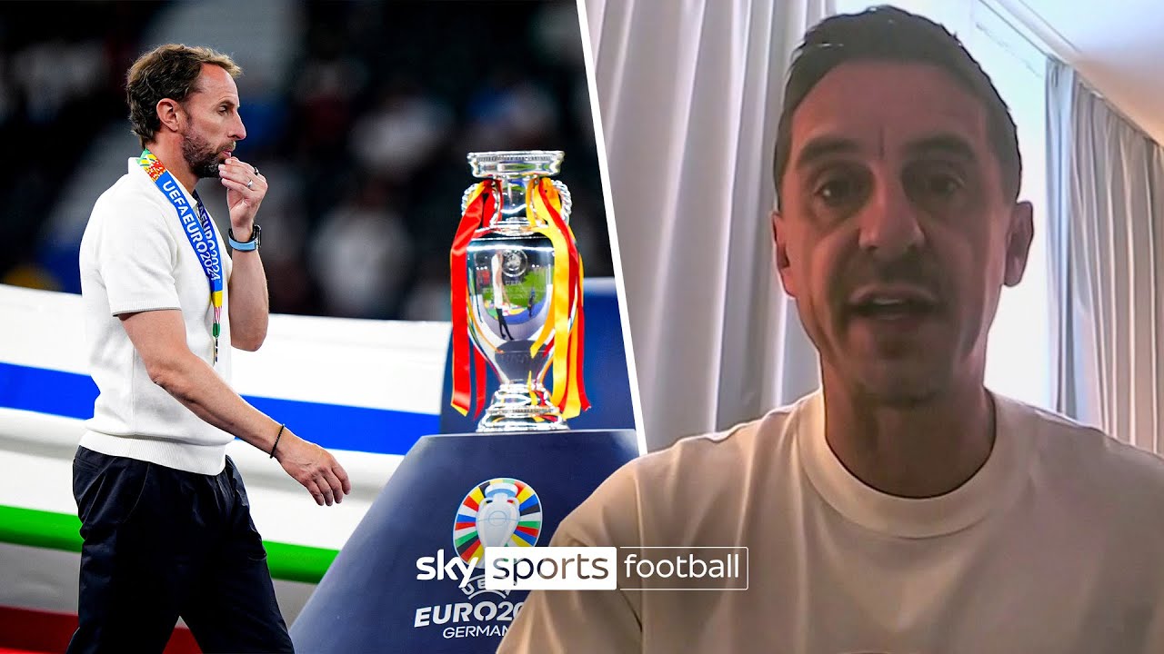 Gary Neville’s honest opinion on England’s Euro 2024 final defeat
