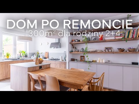 Dom dużej rodziny z siedmioma poziomami - szeregówka z lat osiemdziesiątych | HOME TOUR