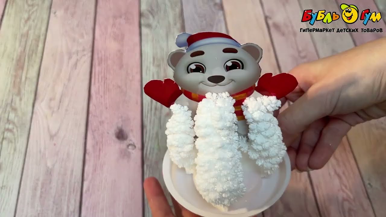 Набор LORI Новогоднее чудо для выращивание кристаллов - видео