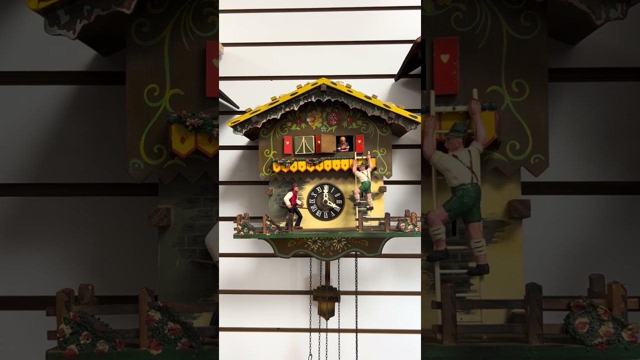 Cuckoo Clock of the week. “The Farmer’s Daughter”