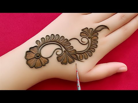 New stylish back hand mehndi design | Full hand  mehndi design | Mehndi design | mehndi | Mehndi.