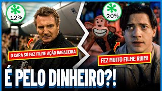 5 Atores BONS que só Fazem FILMES RUINS