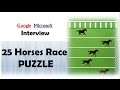 Horse Racing Selection Process