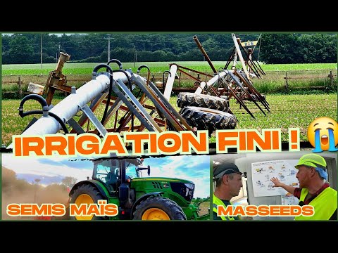 PIVOT CASSÉ 😱 ! SEMIS MAÏS 🌽 visite usine MasSEEDS 👍