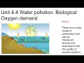 Water Quality Measurement and BOD Concepts