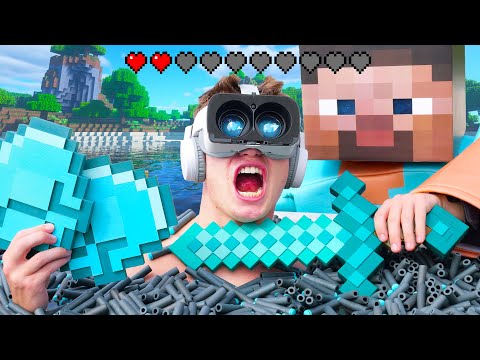 Minecraft Battle In Real Life | Diamond Battle 2