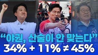 “야권 단일화, 더하면 더 안 되는 수학의 저주” [강스라이팅]
