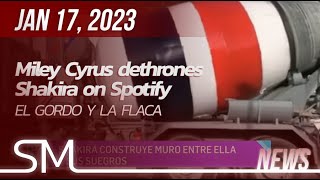 Shakira | 2023 | EGYLF - Miley Cyrus dethrones Shakira on Spotify