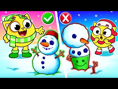 Make A Snowman ⛄️🎄🎁 Kids Songs And Nursery Rhymes by Baby Zoo Story✨