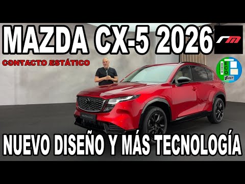 MAZDA CX-5 2026 | SUV-D MHEV ICE HEV | CONTACTO ESTÁTICO | revistadelmotor.es