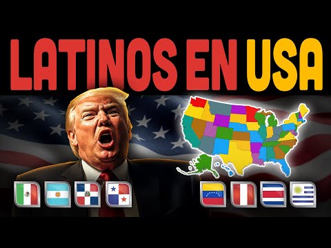 10 países LATINOS con MÁS CIUDADANOS  en Estados Unidos