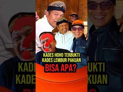 KADES INI HABIS DI ROASTING KDM DIDEPAN KADES HOHO