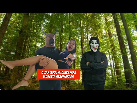 O ZAP E O BOI INVADIU A NOSSA CASA E PEGOU A LOUISE E ALGO MUITO ESTRANHO ACONTECEU COM ELA