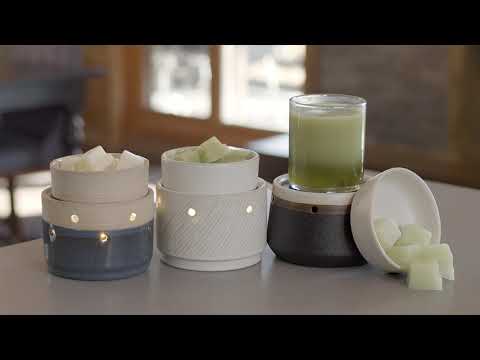 Candle Warmers Etc. Ironstone 2-in-1 Deluxe Wax Warmer - 9953503