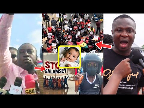 Baby With K!dney Fαilure? Captain Smart, Saddick Sports Obama Storm Stop Galamsey Demo