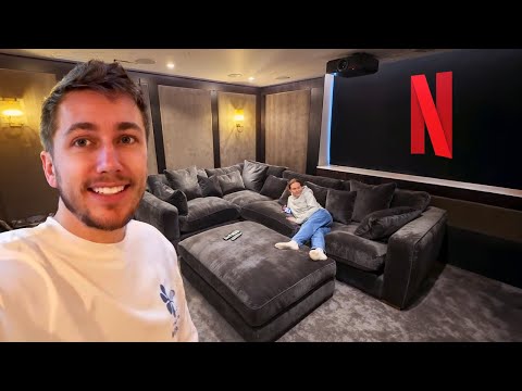 OUR NEW CINEMA ROOM!