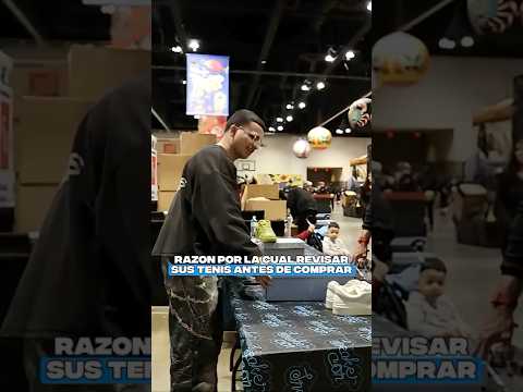 Razón la cual revisar sus tenis antes de comprar #wegotkicks #sneakercon #nike #jordan #reseller