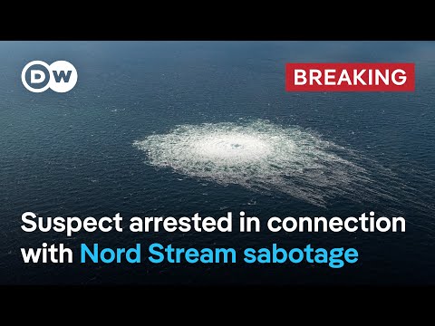YouTube video thumbnail: Italy Arrests Ukrainian Over Nord Stream Sabotage