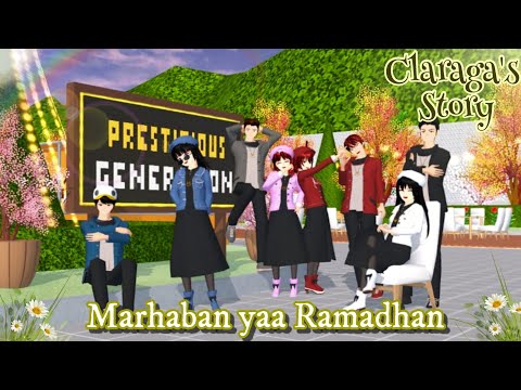 Claraga's Story #28 [ Ramadhan edition ] Drama Sakura School Simulator