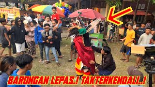 AKIBAT❗️CEROBOH Barongan LEPAS Turonggo Lestari Mudho Semen Kediri