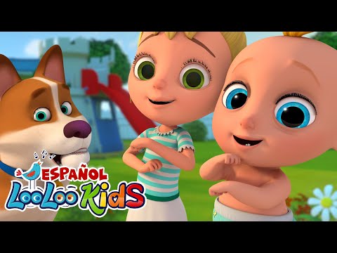 🔄 Rueda, Rueda, Rueda + Canciones Infantiles para Moverse 🎶👶 | LooLoo Kids Español 🚲🌈